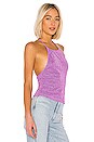 view 2 of 5 Bianca Racer Back Top in Purple