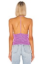 view 3 of 5 Bianca Racer Back Top in Purple