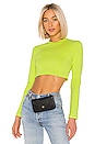 view 1 of 4 TOP CARRÉ CYNTHIA in Lime