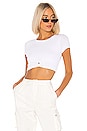 view 1 of 4 Laia Cropped Tee in White
