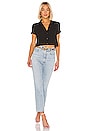view 4 of 4 TOP BOUTONNÉ PAM in Black