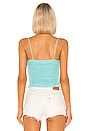 view 3 of 4 Bonita Ruched Cami Top in Light Blue