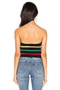 view 3 of 4 Sonya Strapless Top in Black Multi