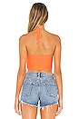 view 3 of 4 TOP AVEC ANNEAU O LEAH in Orange