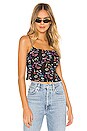 view 2 of 6 Dixie Backless Top in Black Multi