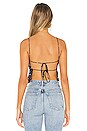 view 4 of 6 Dixie Backless Top in Black Multi