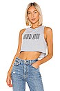 view 1 of 4 TOP CROPPED DAYANA in Heather Grey
