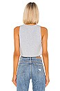 view 3 of 4 TOP CROPPED DAYANA in Heather Grey