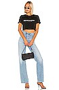 view 4 of 5 TOP CROPPED ELAINE in Black