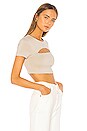 view 2 of 4 TOP CON ABERTURA EN EL PECHO EVA in Nude