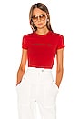 view 1 of 4 T-SHIRT GRAPHIQUE ALLY in Red