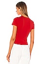 view 3 of 4 T-SHIRT GRAPHIQUE ALLY in Red