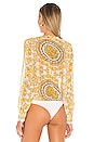 view 4 of 5 BODY NOUÉ DEVANT ALEXA in White & Gold