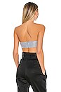 view 4 of 6 TOP DEVANT TWISTÉ SHANNON in Blue Metallic