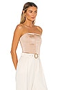 view 2 of 4 Cailyn Corset Top in Champagne