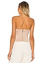 view 3 of 4 Cailyn Corset Top in Champagne