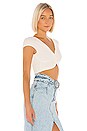 view 2 of 4 TOP DEVANT TWISTÉ ROBYN in White