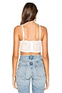 view 3 of 4 Liv Lace Bustier Top in White