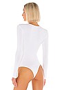 view 4 of 5 BODY DÉCOLLETÉ V PROFOND BRANDI in White