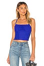 view 1 of 4 TOP CROPPED KONA in Cobalt Blue