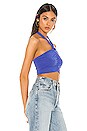 view 2 of 4 TOP CROPPED SANS MANCHES RAEGAN in Blue