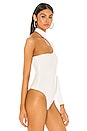 view 3 of 5 BODY ASYMÉTRIQUE AMRITA in White