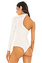 view 4 of 5 BODY ASYMÉTRIQUE AMRITA in White