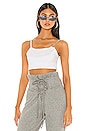 view 1 of 4 TOP CROPPED ALIA in White