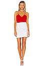 view 4 of 4 TOP OUVERT AU DOS NICOLE in Red