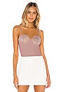 view 1 of 6 BODY EN DENTELLE HAYDEN in Light Pink