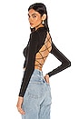 view 1 of 5 Alice Strappy Back Top in Black