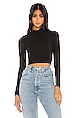view 2 of 5 Alice Strappy Back Top in Black