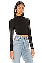 view 3 of 5 Alice Strappy Back Top in Black