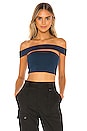 view 1 of 4 Bea Off Shoulder Top in Teal