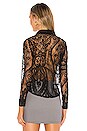view 3 of 4 Tustin Snap Front Top in Black