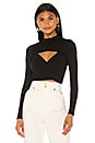 view 1 of 4 Malena Crop Top in Black