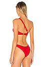 view 4 of 5 Isla Bikini Top in Red