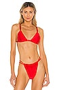 view 1 of 4 Selena Bikini Top in Red