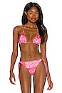 view 1 of 4 Gwen Bikini Top in Pink Bandana