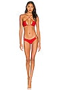 view 4 of 4 Zana Bikini Top in Red