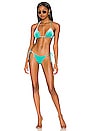 view 4 of 4 HAUT DE MAILLOT DE BAIN VANESSA in Teal