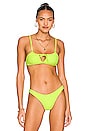 view 1 of 4 Noemi Bikini Top in Neon