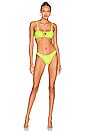 view 4 of 4 Noemi Bikini Top in Neon