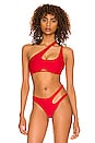 view 1 of 5 Misty Bikini Top in Cherry Red