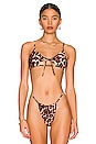 view 1 of 4 Chantelle Bikini Top in Leopard