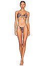 view 4 of 4 Chantelle Bikini Top in Leopard