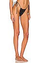 view 2 of 4 Samara Bikini Bottom in Black