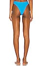 view 3 of 4 BRAGUITA DE BIKINI ACANALADA MIA in Aqua Blue