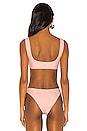 view 3 of 4 Alexa Bikini Top in Blush