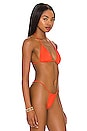 view 2 of 4 Raquel String Bikini Top in Neon Orange